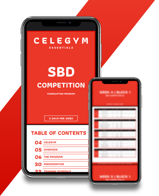 SBD Competition: Powerlifting Program