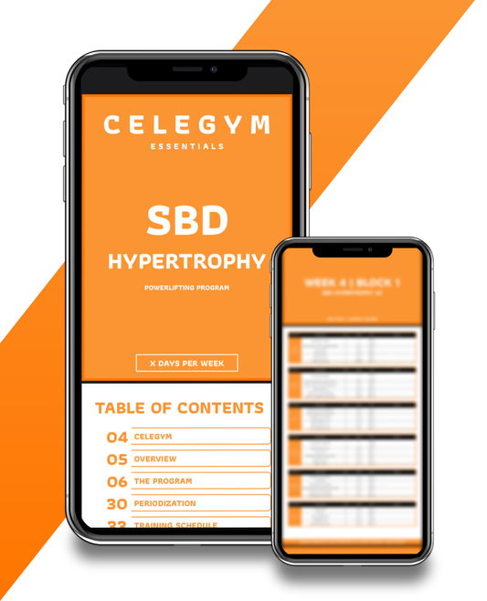 SBD Hypertrophy: Powerlifting Program